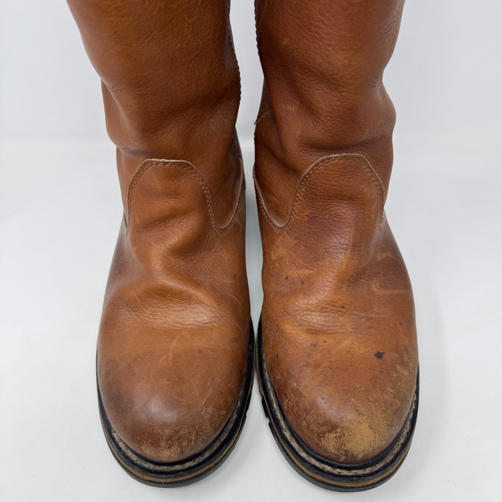 Rocky Wellington FQ0002785 Brown‎ Steel Toe Cowboy Western Work Boots Size 11 M - Picture 5 of 16